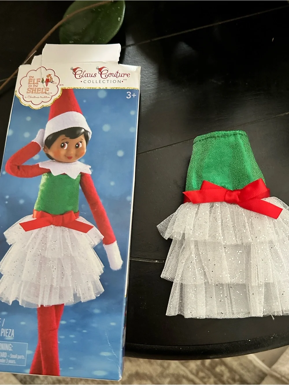 Claus Couture Elf on the Shelf Merry Mistletoe Party Dress - LumiStella